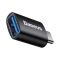Baseus Ingenuity Series Mini OTG Adapter USB Type-A 3.1 to USB Type-C 3.1 átalakító (ZJJQ000003) kék