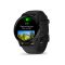 GARMIN Venu 3 okosóra fekete, bőr és szilikon szíjjal (505352)