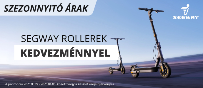 szezonnyitó Segway rollerek akciós áron