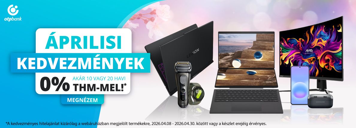 Áprilisi kedvezmények