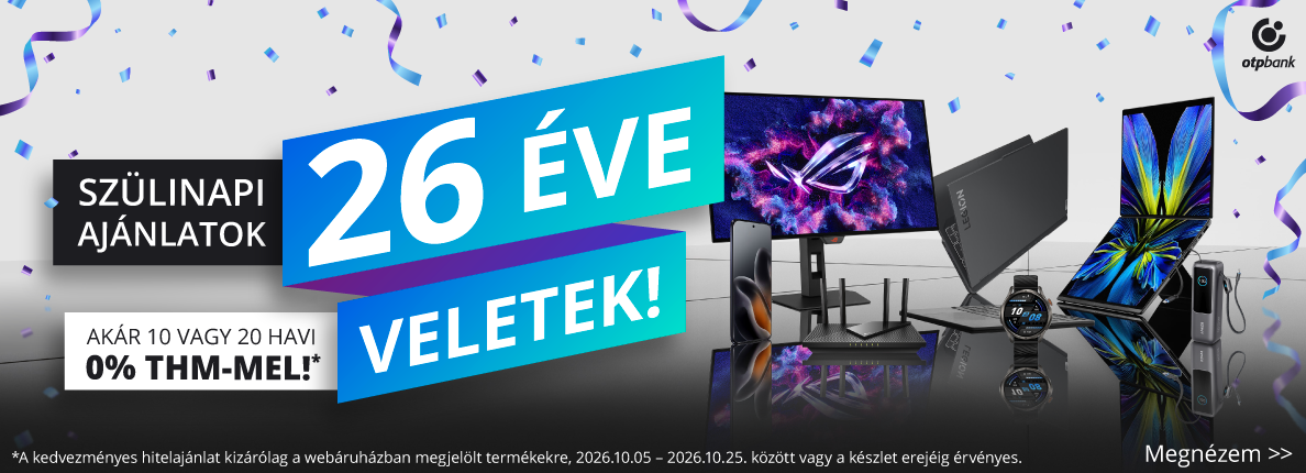 26 évesek lettünk