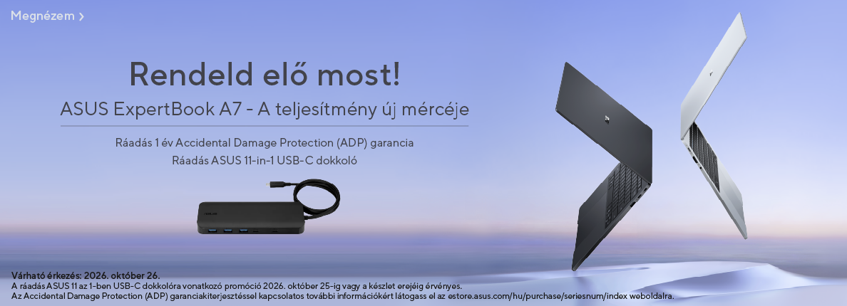 ASUS ExpertBook A7 előrendelés