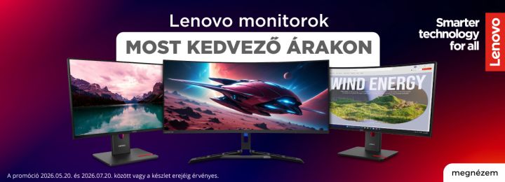 Akciós Lenovo monitorok