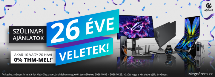 26 évesek lettünk