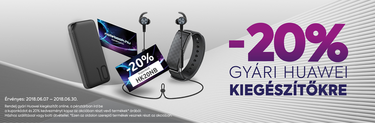 Huawei kiegészítők extra kedvezménnyel!