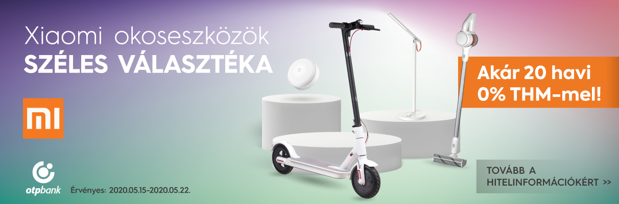 Xiaomi terméke készletről, magyar garanciával!