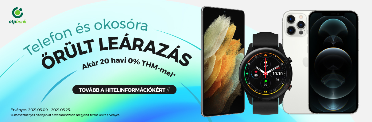 Telefon és Okosóra őrült leárazás!