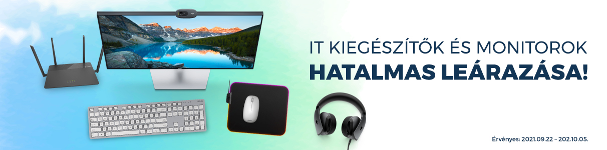 IT kiegészítők és monitorok óriási kedvezménnyel! IT kiegészítők és monitorok óriási kedvezménnyel!