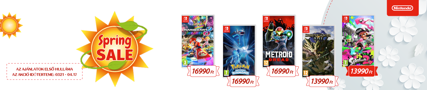 Nintendo Tavaszi Akció! Nintendo Tavaszi Akció!