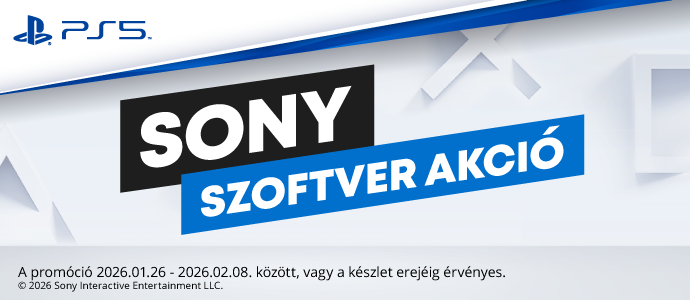 Sony szoftver akció! Sony szoftver akció!