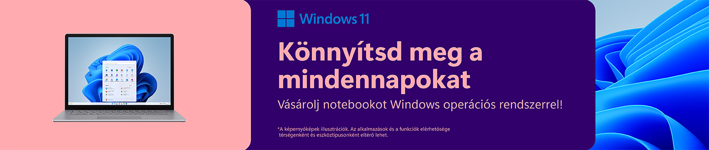 Notebookok Windows 11-el