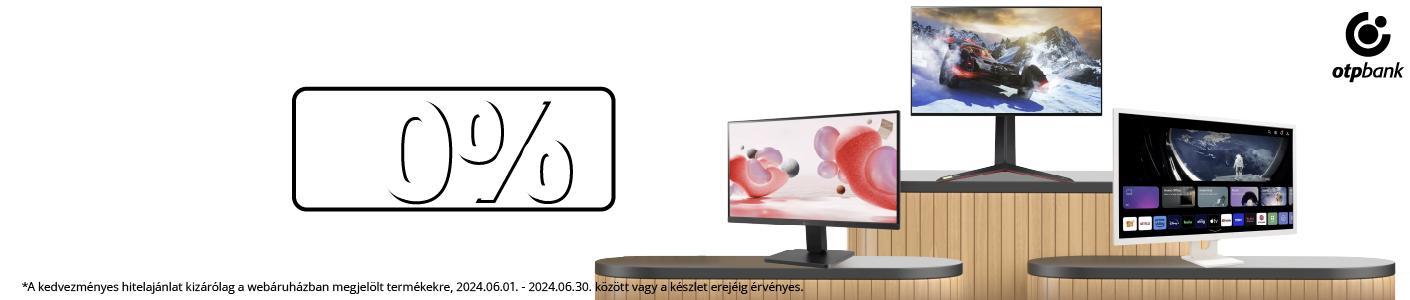 LG Monitorok 0% THM-mel!!