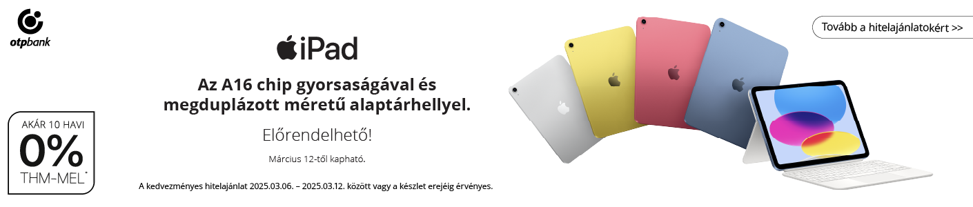 iPad 10 előrendelés