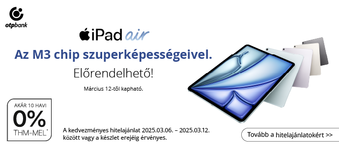 iPad Air előrendelés