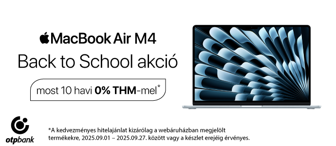 MacBook M4 BTS akció!