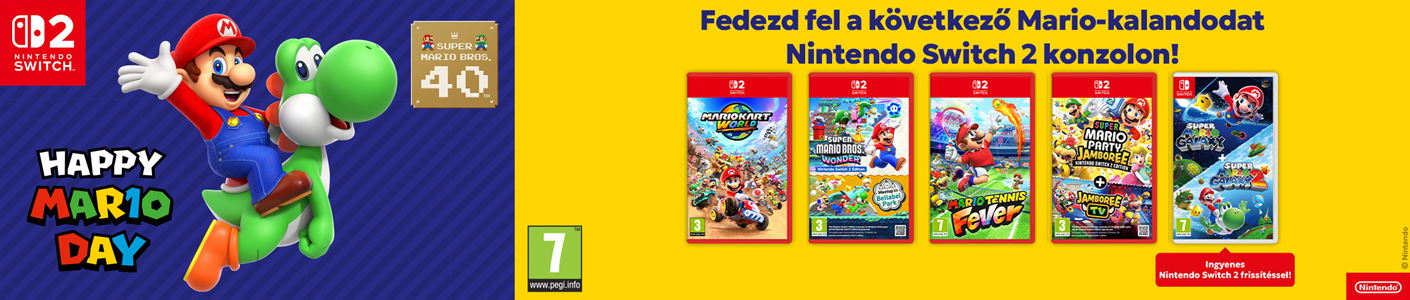 Nintendo március