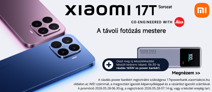 Xiaomi 17T / 17T Pro Full promóció Xiaomi 17T / 17T Pro Full promóció