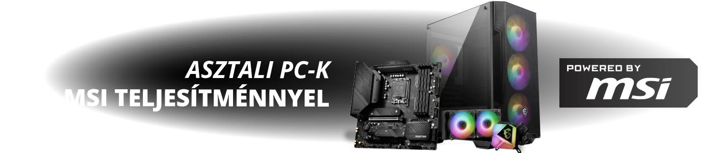 Asztali PC-k MSI teljesítménnyel