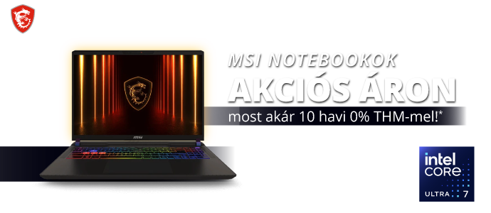 MSI Gaming Notebookok MSI Gaming Notebookok
