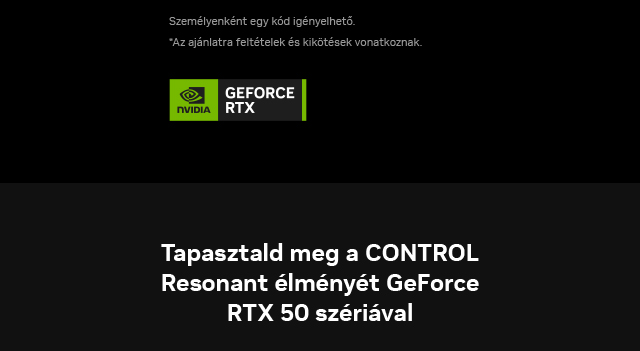 Nvidia promo - CONTROL Resonant