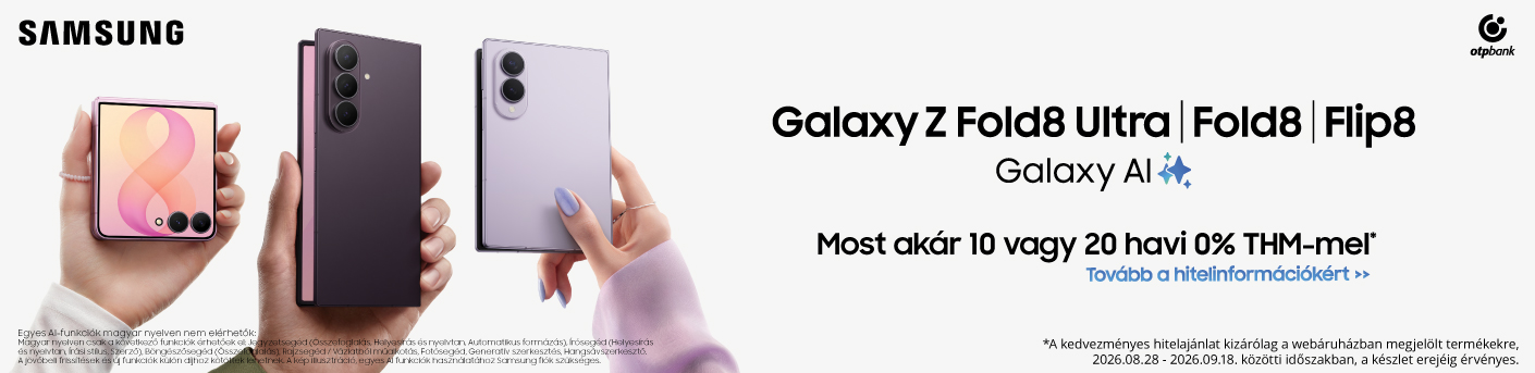Samsung Galaxy ZFold8 és ZFlip8 Samsung Galaxy ZFold8 és ZFlip8