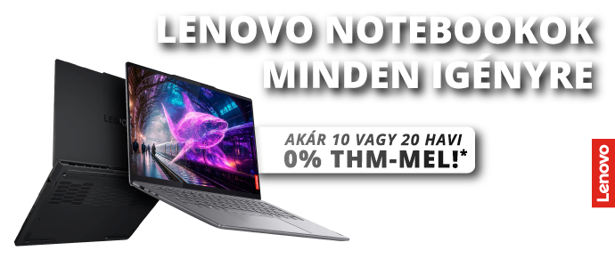 Lenovo Notebookok most 0% THM-mel! Lenovo Notebookok most 0% THM-mel!