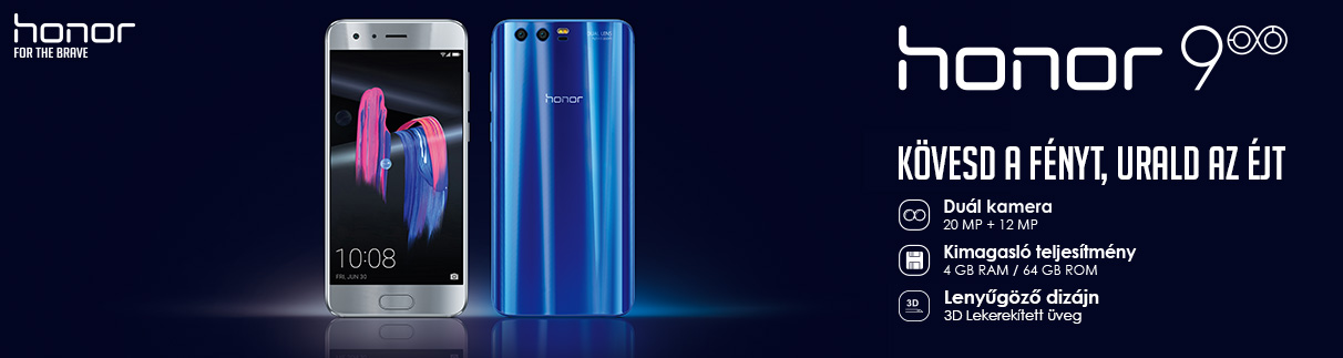 Honor 9 - Kövesd a fényt, urald az éjt