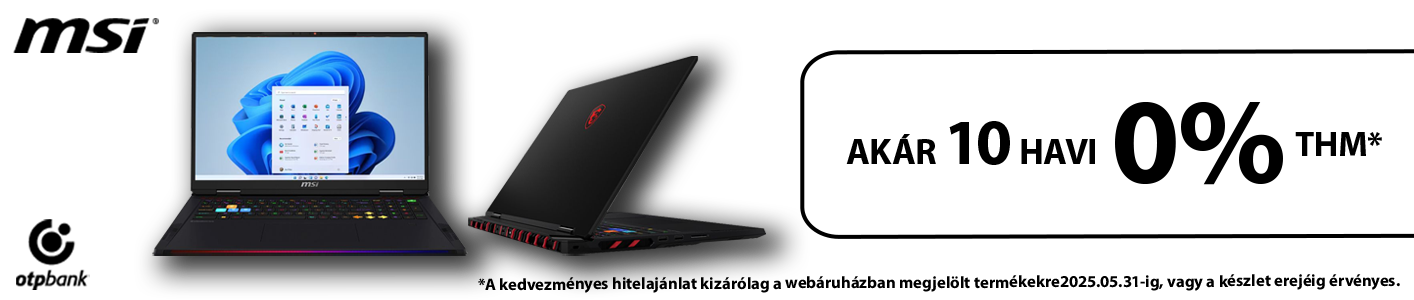 MSI 0% THM-mel!