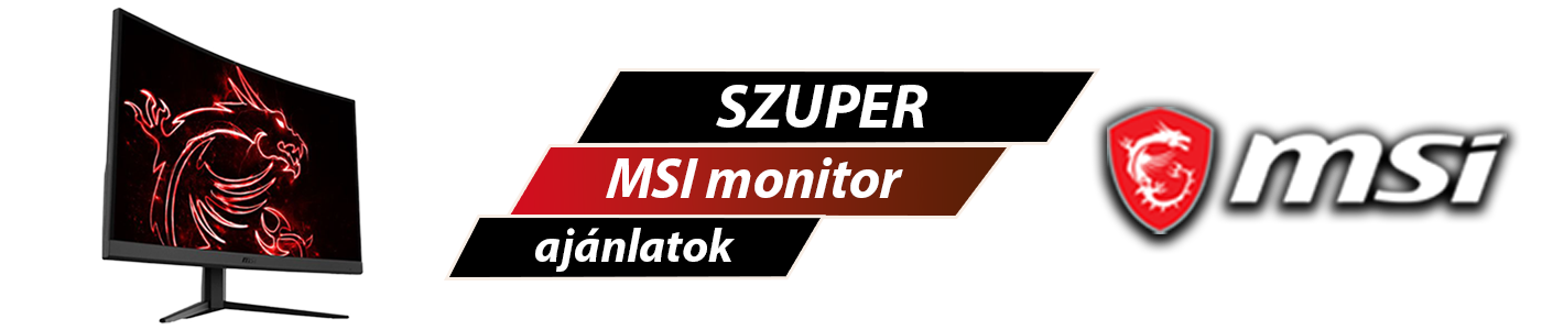 MSI monitor akció