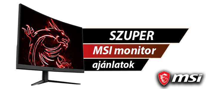 MSI monitor akció MSI monitor akció