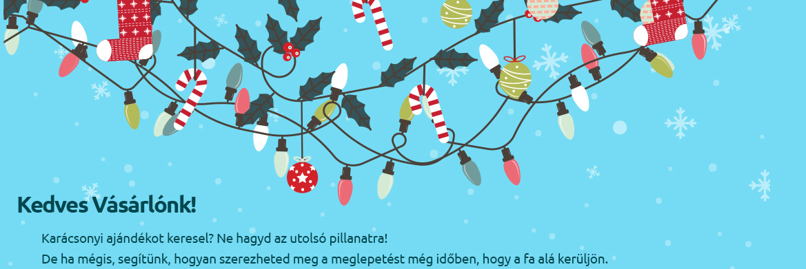 Ünnepi nyitvatartás